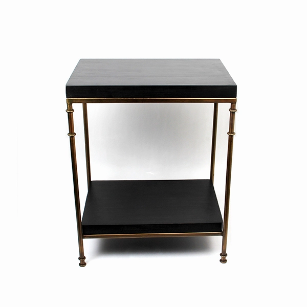 Weva Courage Table - Rectangular - Brass