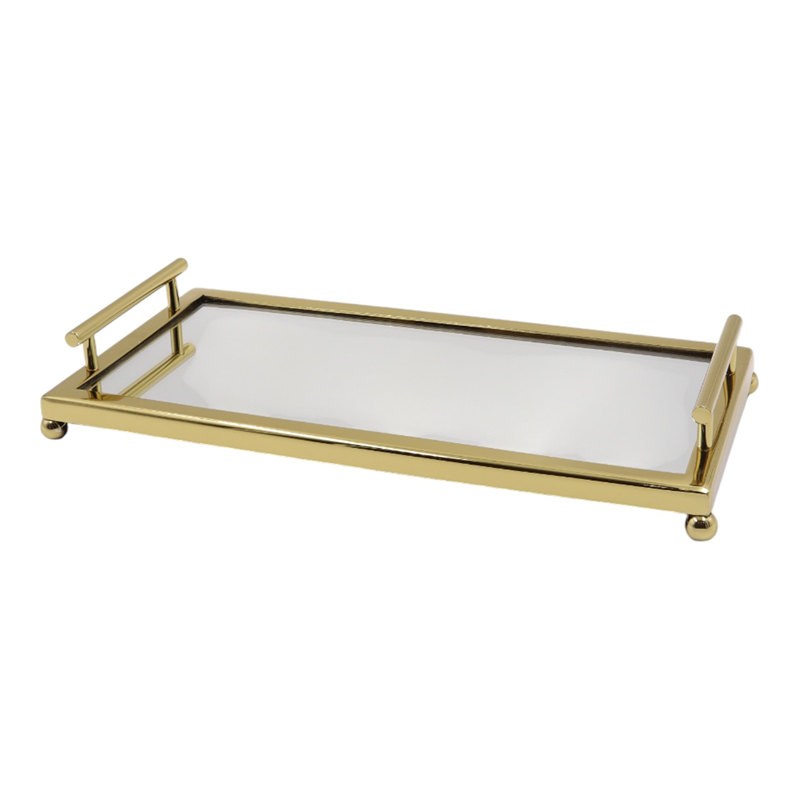 Weva Bright Dec Tray - Gold