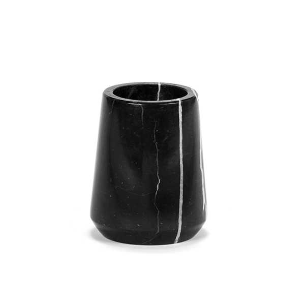 Andrea Toothbrush Holder BA21103 - Marble - Black
