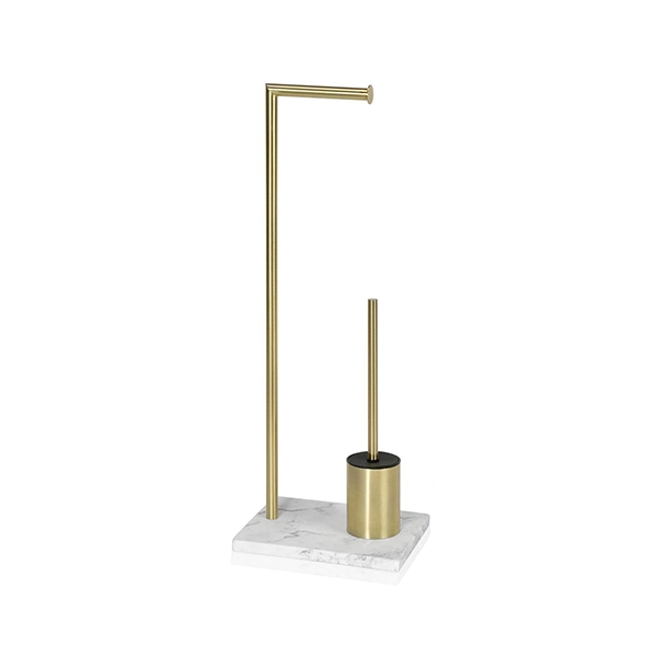 Andrea Toilet Set BA69227 - Metal - Gold