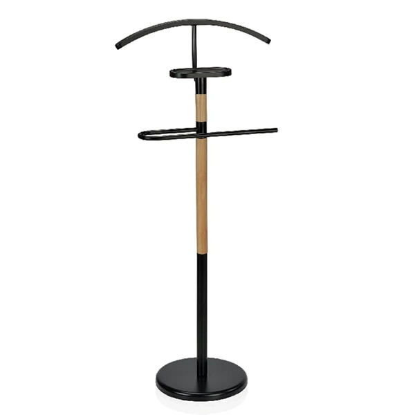 Andrea Wooden Suit Rack AX15090 - Black