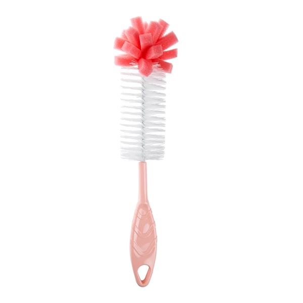 BabyJem Sponge Bottle Cleaning Brush - Pink
