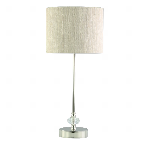 Nova Home Noir Crystal Table Lamp - 53 Cm - Gold