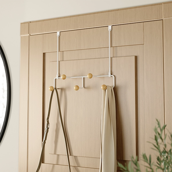 Umbra Estique Over Door - 5 Hook - White