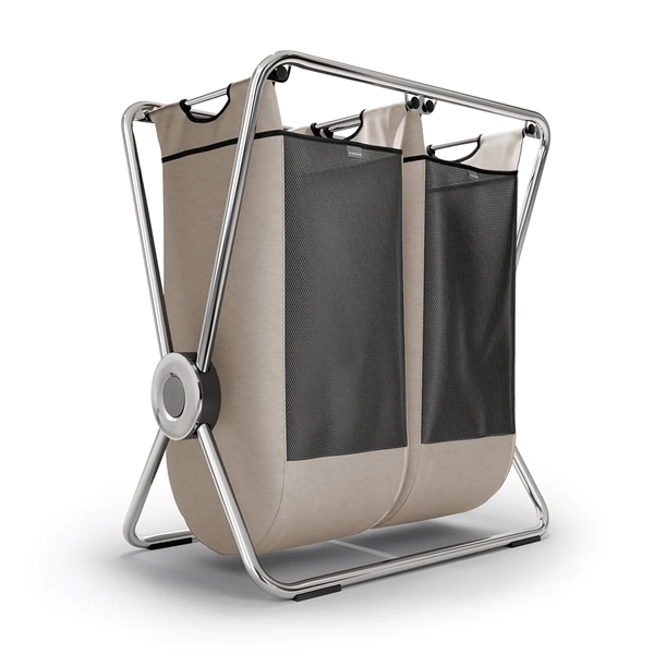 Simplehuman X-Frame Laundry Basket - Double - Grey