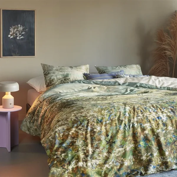 Bedding House Prado Duvet Cover Set - 100% Cotton Satin - 200 Thread - King & Super King - 3 Pcs - Multicolor