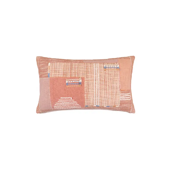 Nova Home "Alchemy" Handmade Embroidery Cushion Cover - 35x60 cm - Orange