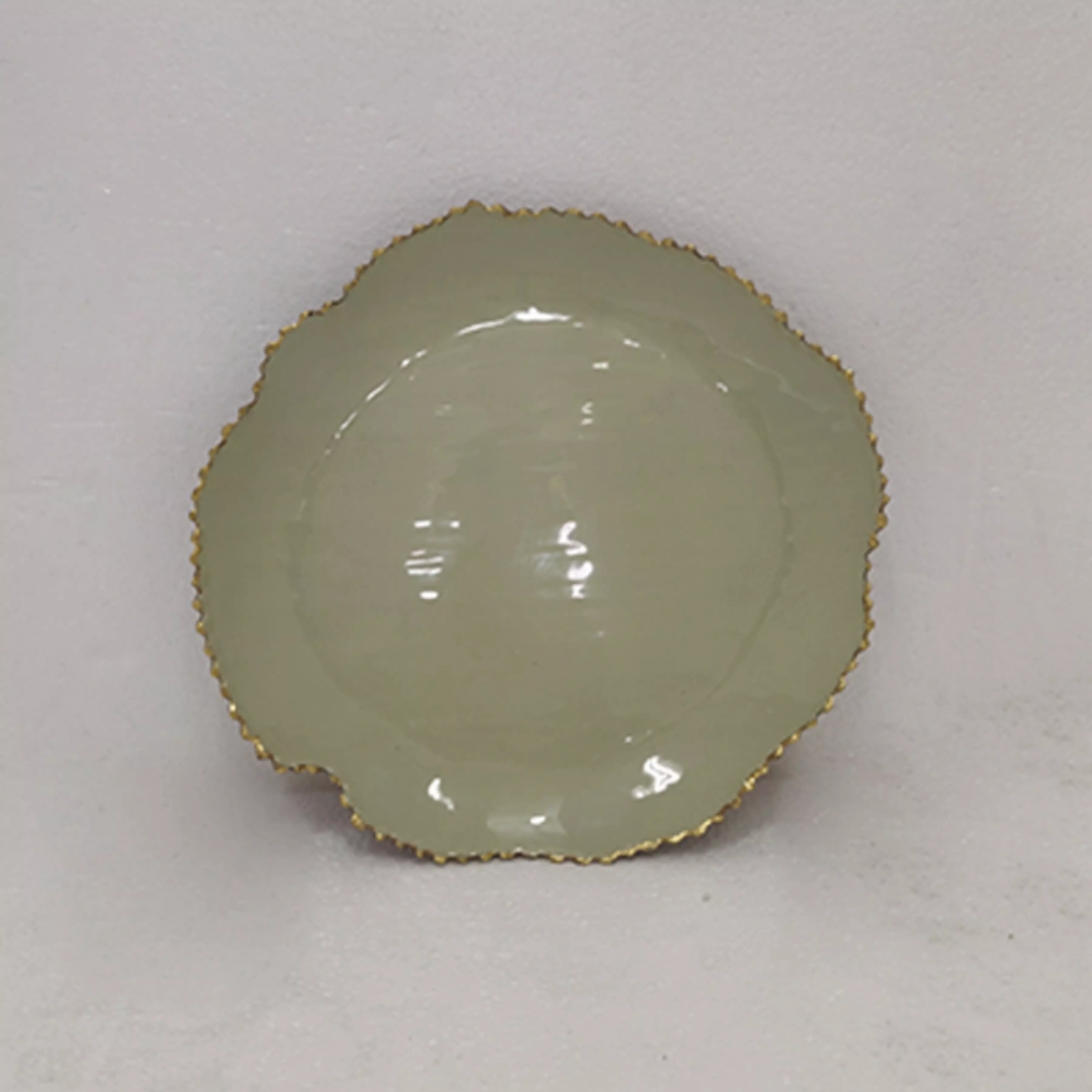 Weva Timeless Metal Plate - Small - Green