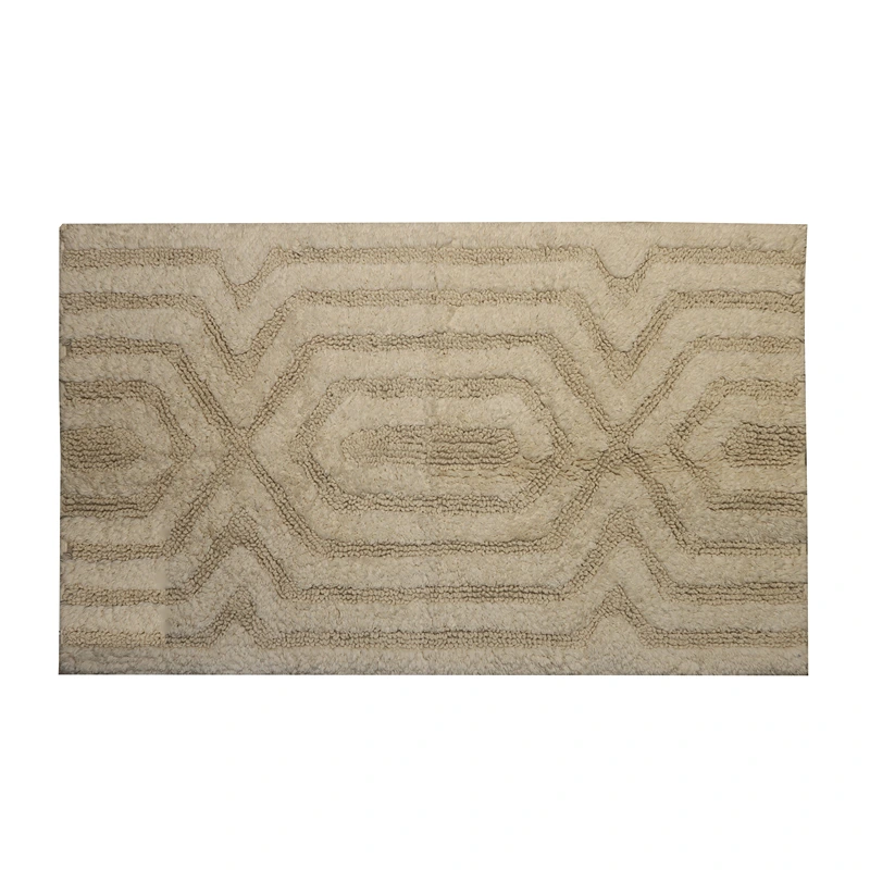Nova Home Grip Bath Rug - Cream (Available In Sizes)