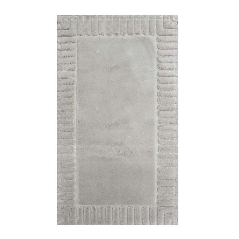 Nova Home Lasan Cotton Bath Rug - Beige (Available In Sizes)