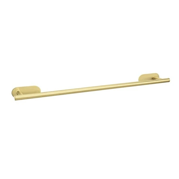 Wenko Orea Turbo-Loc Towel Rail - 60 Cm - Stainless Steel - Gold Matt