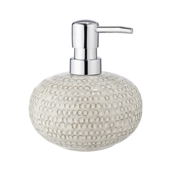 Wenko Pergole Ceramic Liquid Soap Dispenser - 470 Ml - Cream