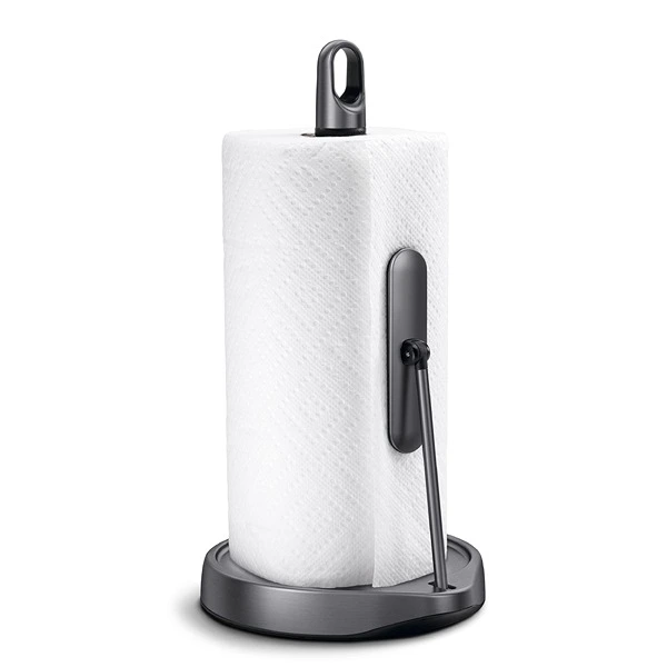 Simplehuman Stainless Steel Tension Arm Kitchen Roll Holder - Black