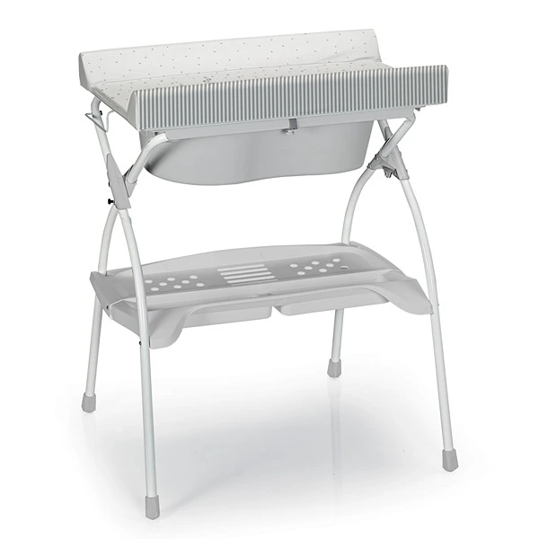 Baby Land Rodi Little Sea Baby Bath Tub with Changing Table - Grey