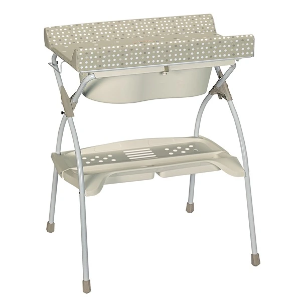 Baby Land Rodi Little Snail Baby Bath Tub with Changing Table - Beige