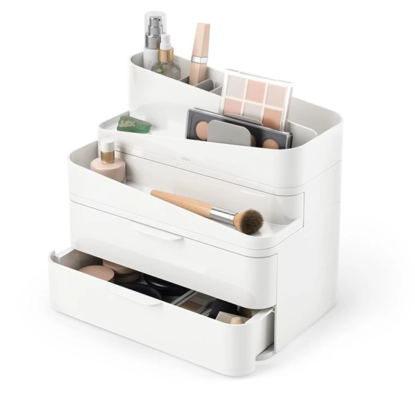 Umbra Glam Cosmetic Organizer - Large - White