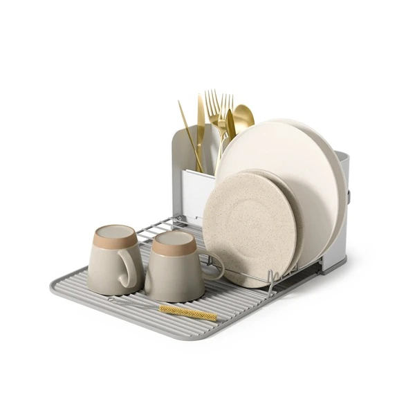 Umbra Sling Plastic Dish Rack - White