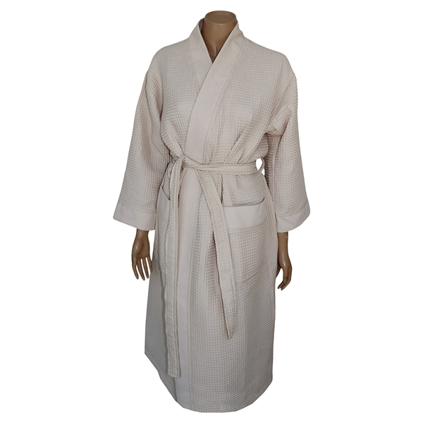 Weva Ethereal Bath Robe - 100% Cotton - Linen (Available in sizes)