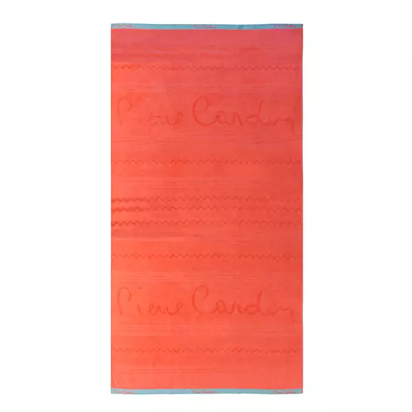 Pierre Cardin Zak Beach Towel - 100% Cotton - 90x170 Cm - Orange