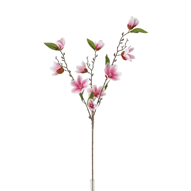 Weva Pink Magnolia Artifical Stems&Branches "Magnolia - 4 Single Stem"