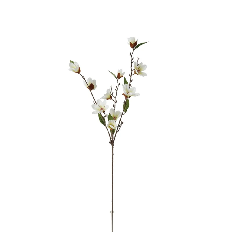 Weva White Magnolia Artifical Stems&Branches "Magnolia - 4 Single Stem"