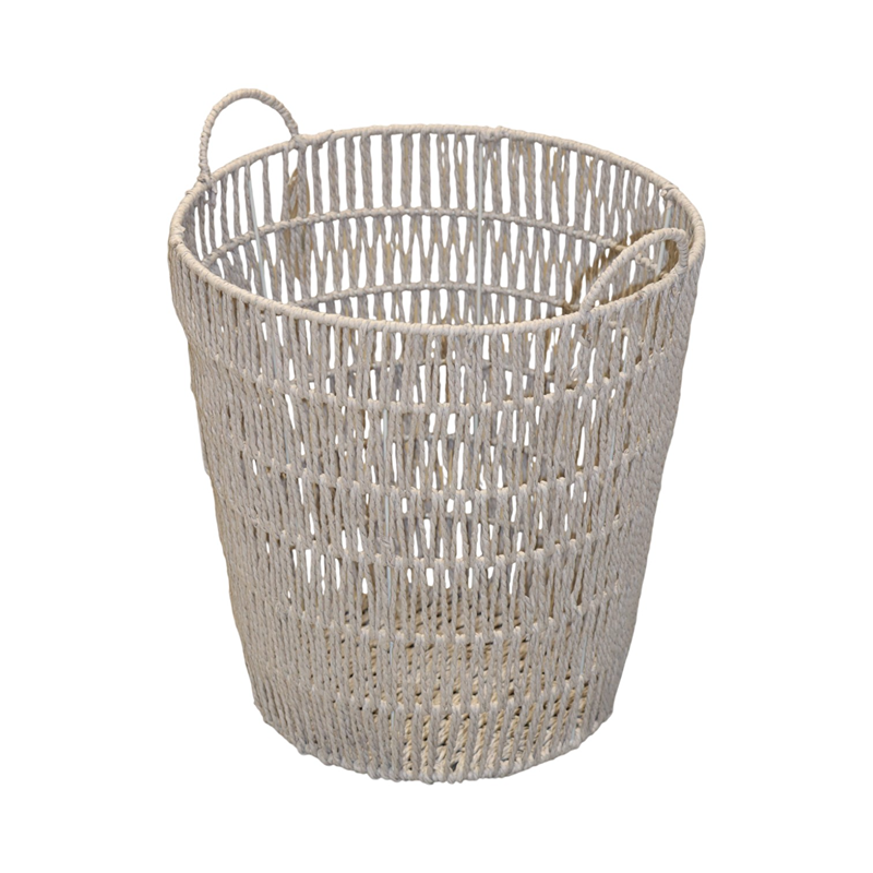 Weva Nestify Cotton Rope Laundry Basket – Grey