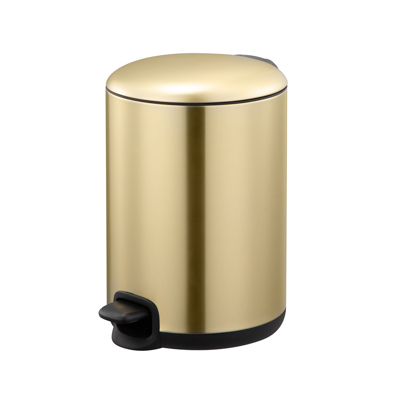 Weva Stella Waste Pedal Bin - 5 Liter - Gold