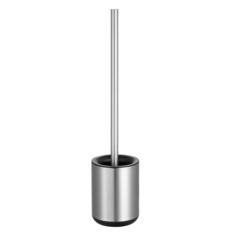 Weva Stella Toilet Brush Holder – Steel Matt Finish with Fingerprint Proof