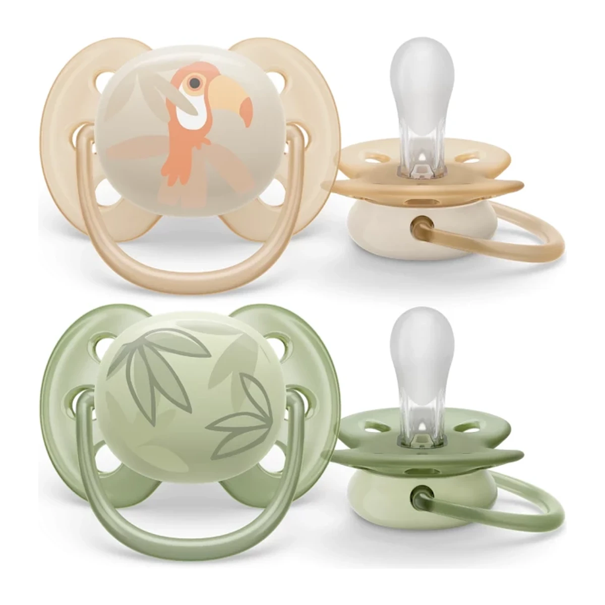 Philips Avent Soother Ultra Soft - 0-6M - Unique