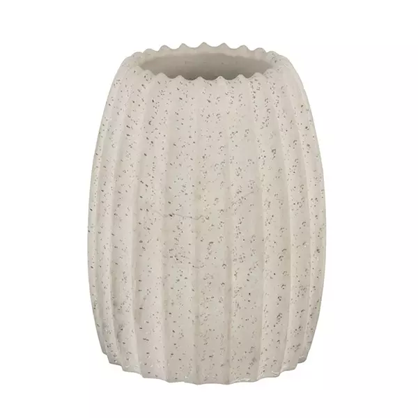 Wenko Torretta Toothbrush Holder with Textured Surface - Light Grey