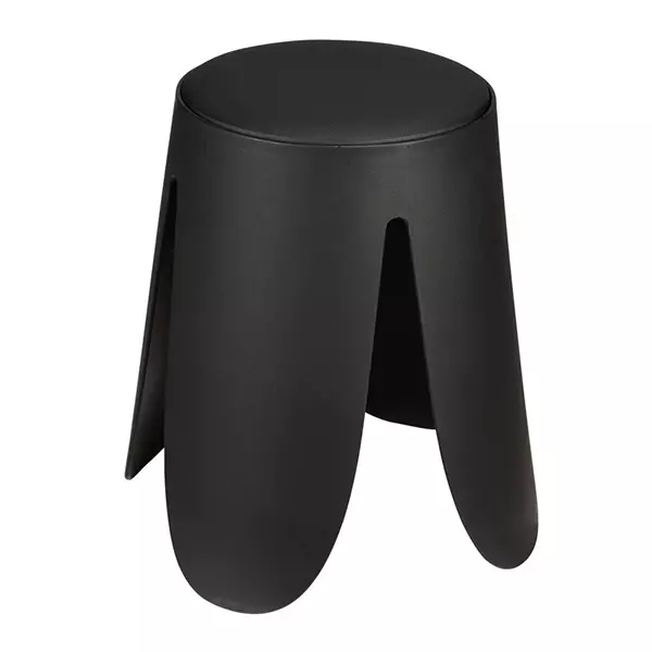 Wenko Comiso Bathroom Stool - Black