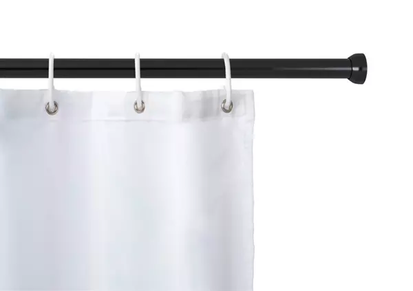 Wenko Telescopic Slide Bar Basic - 110-185 - Black