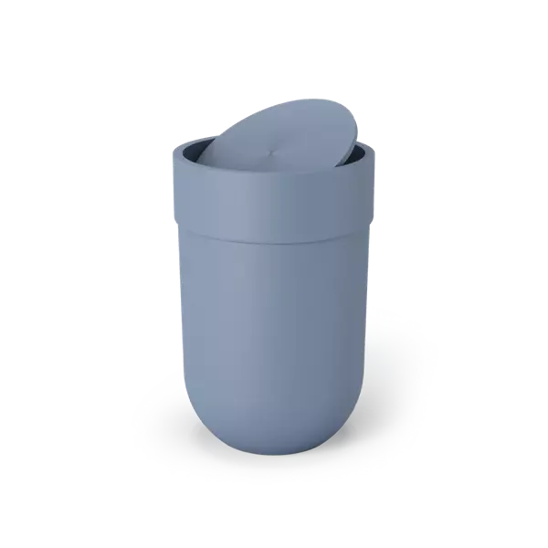 Umbra Touch Plastic Bin - Slate Blue