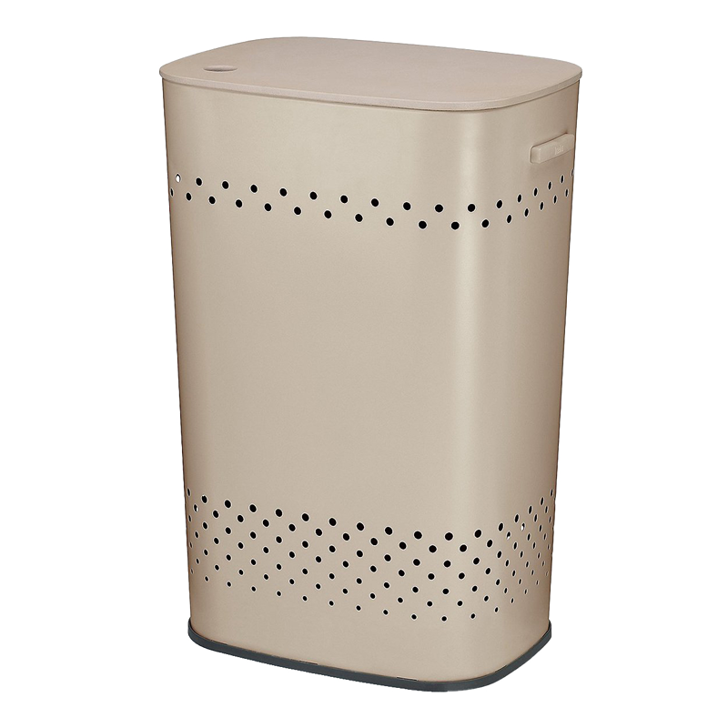 Kela Malaga Seat Metal Laundry Basket - Beige