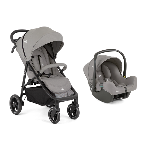 Joie Litetrax - Stroller and car seat Set - Pebble