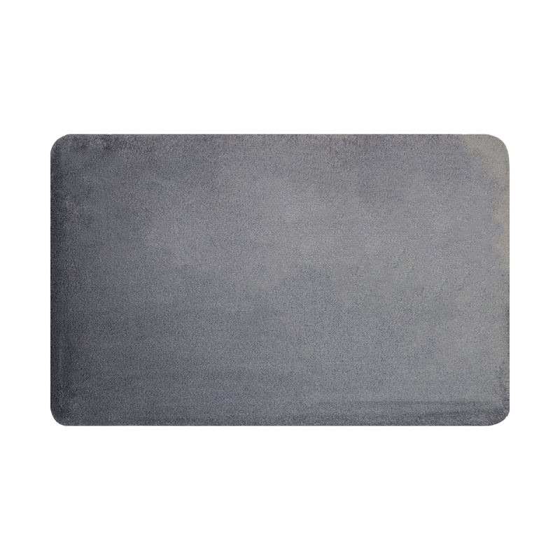 Nova Home Cushira Memory Foam Non-Slip Bath Mat - 50x80 Cm -Dark Grey