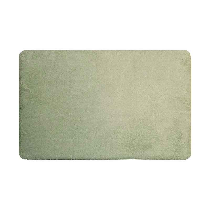 Nova Home Cushira Memory Foam Non-Slip Bath Mat - 50x80 Cm -Green