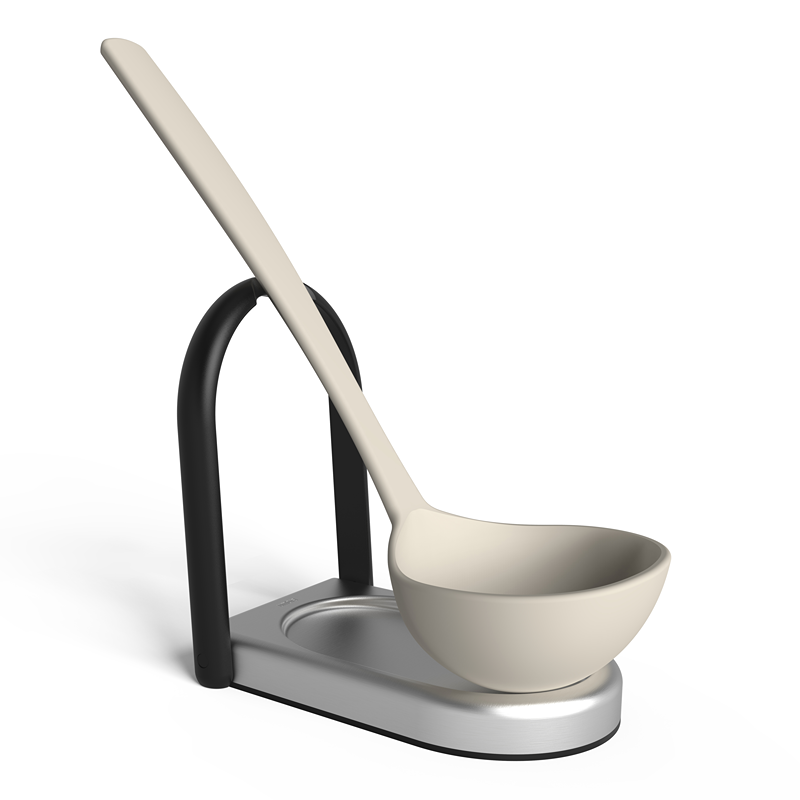 Umbra Laydle Spoon Rest - Black/Nickel
