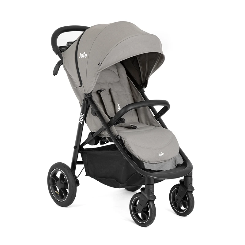 Joie Litetrax Pro 3in1 Easy Fold Stroller - Pebble