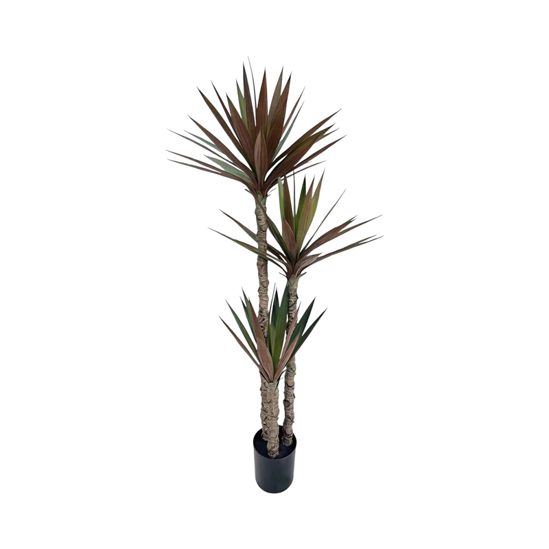Nova Home Yucca Artificial Tree with Pot – 120 Cm – Green
