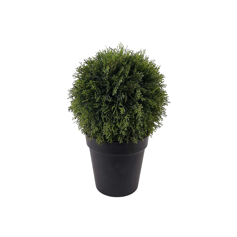 Nova Home Artificial Boxwood Ball with Pot – 52 Cm – Green