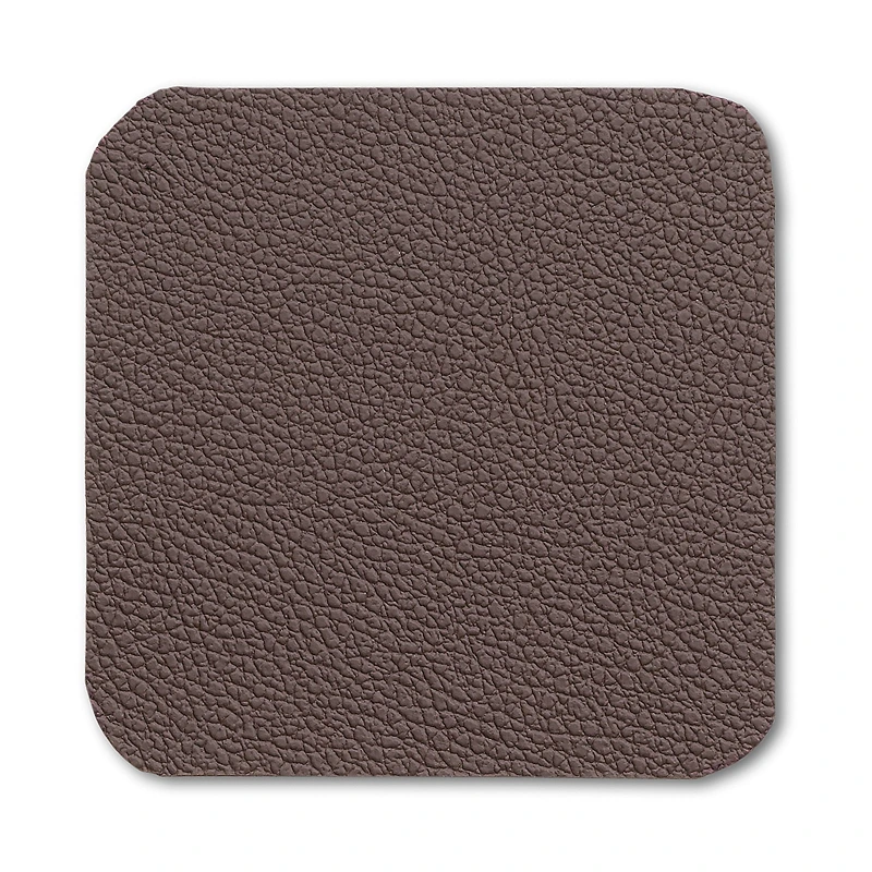Kela Kimara Leather Trivet Set - 4 Pcs - Brown