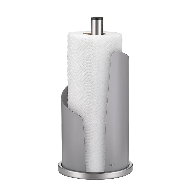 Kela Stella Kitchen Roll Holder - Light Grey