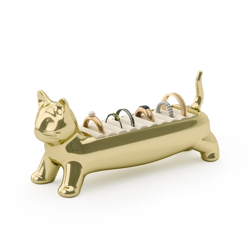 Umbra Ali Cat Ring Holder – Brass