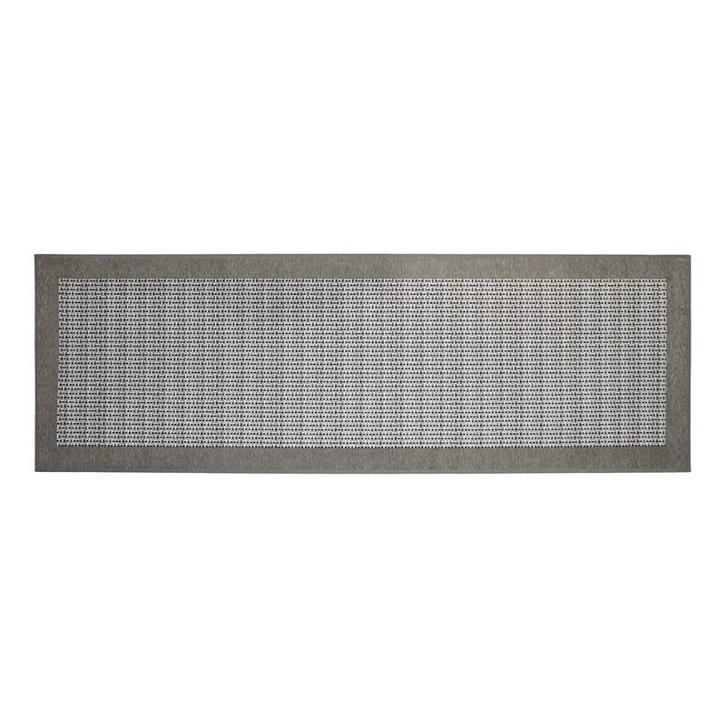 Nova Home "Super Chef Graphite" Kitchen Mat – 60x180 cm – Light Grey