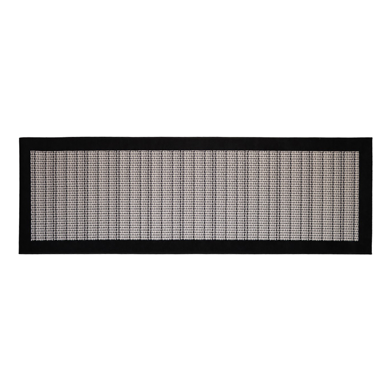 Nova Home "Super Chef Graphite" Kitchen Mat – 60x180 cm – Black