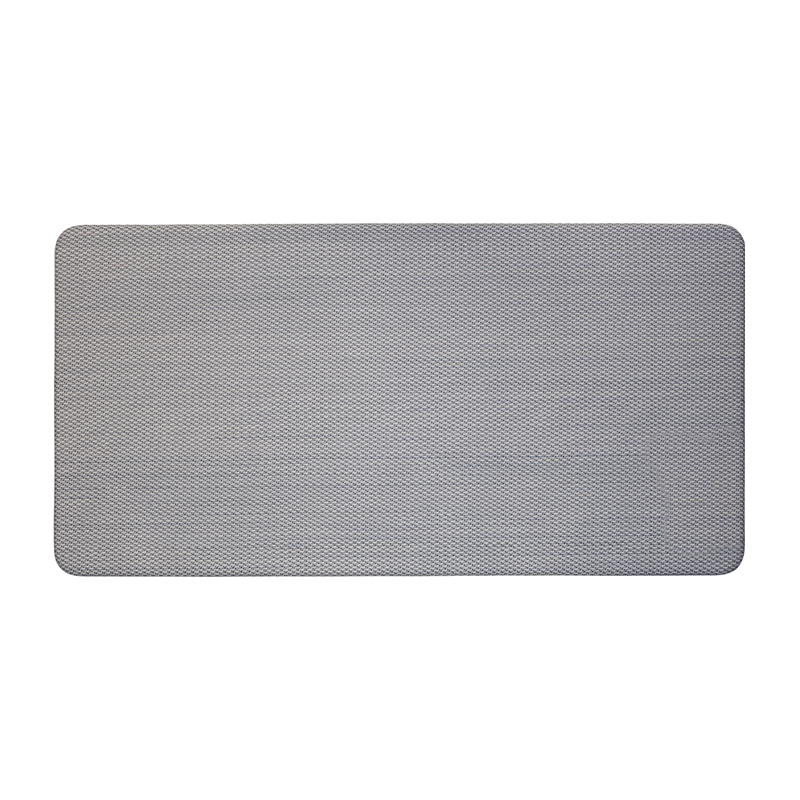 Nova Home "Super Chef Cinder" Kitchen Mat – 51x99 cm – Light Grey