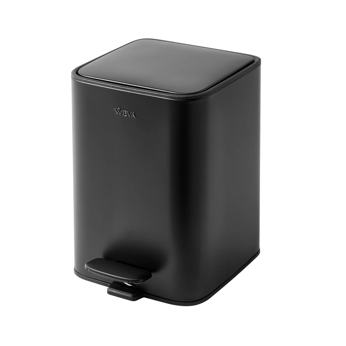 Weva Cubix Pedal Bin - 5L - Black
