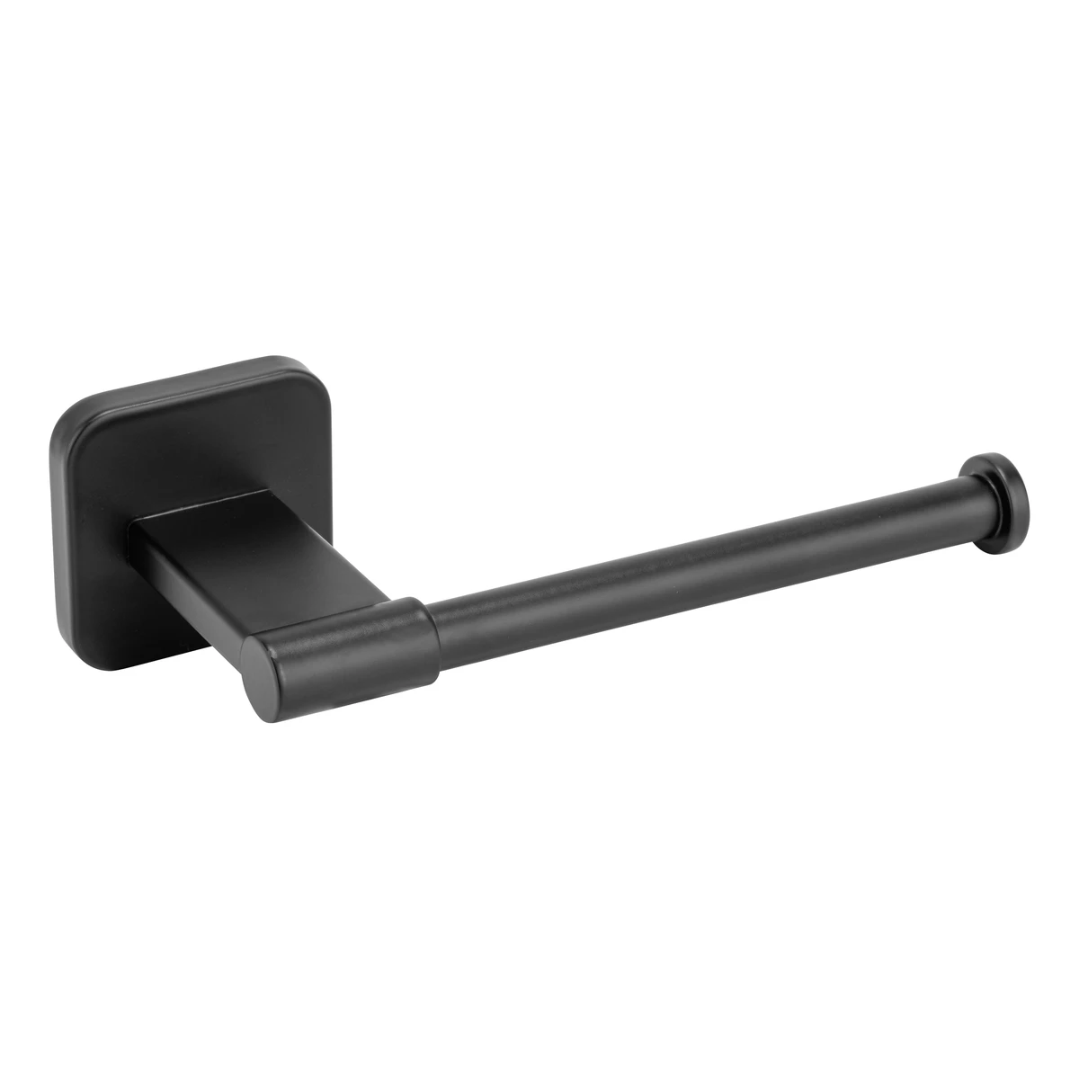 Wenko Porto Toilet Paper Holder with Cover - Black