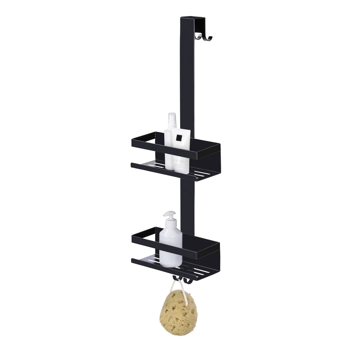 Wenko Bribano 2-Tier Shower Caddy - Black
